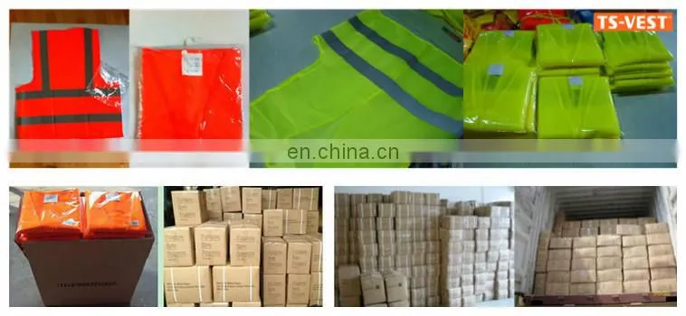 High Visibility Reflex Security Safety Jacket