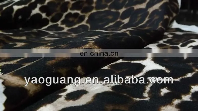 100%Polyester knit print fabric