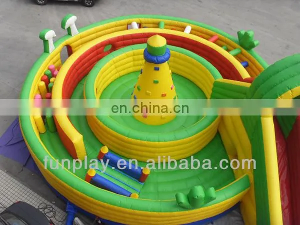 HI hot sale giant inflatable amusement park children's playground amusing park for sale
