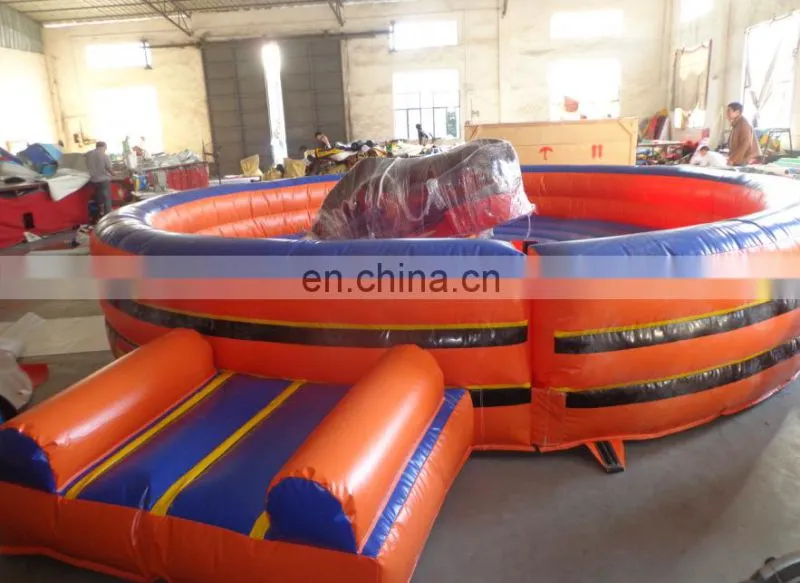 2017 Most Popular Machine Outdoor Sport Games Adults inflatable Rodeo bull