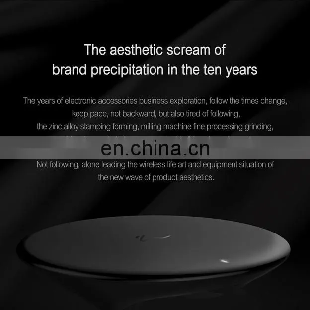 Ultrathin wireless mobile phone battery charger,quick charger for iPhone X
