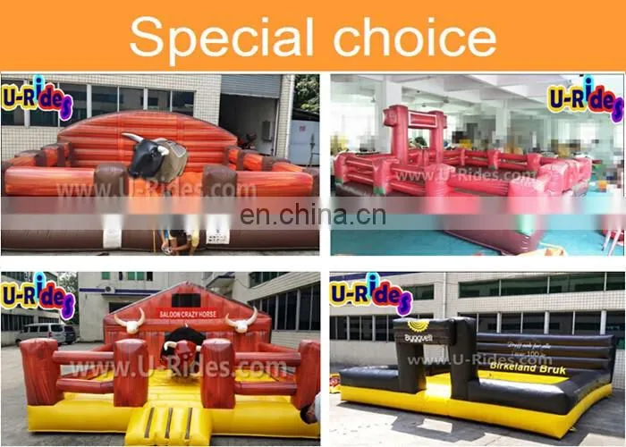 Mechancial Bull Ride and Can Attachment