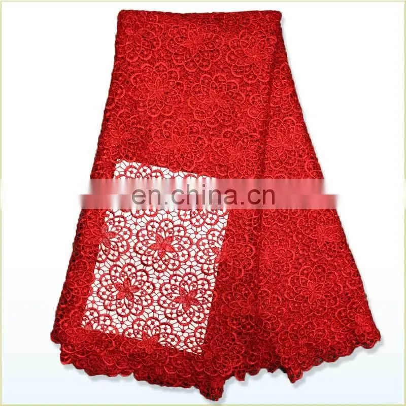African cupion lace water dissolving embroidered lace guipure R16031442