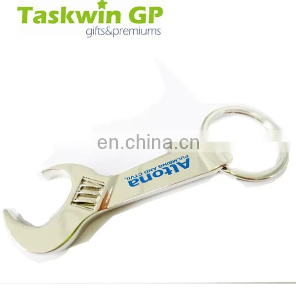 This year hot metal keychain product with bottle opener function, Custom shape bottle opener