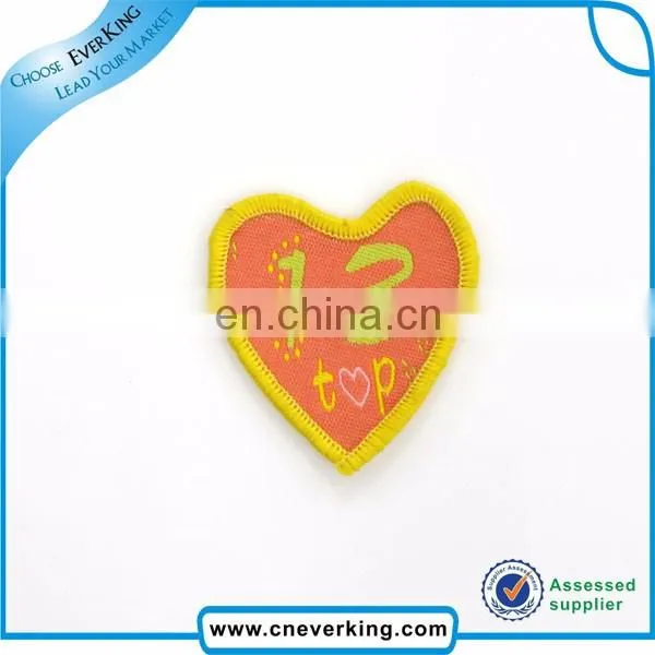 Cheap price factory supply woven patches for clothing