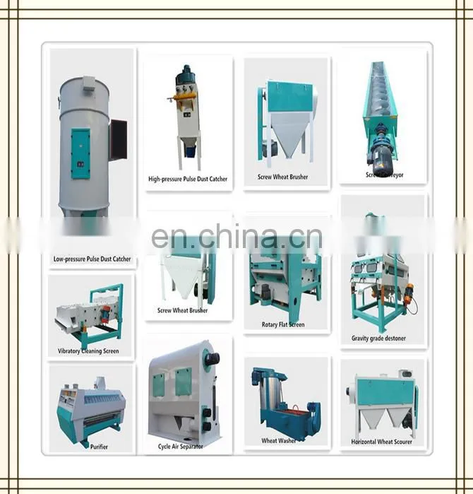large rice mill plant, rice flour milling machine with turnkey project