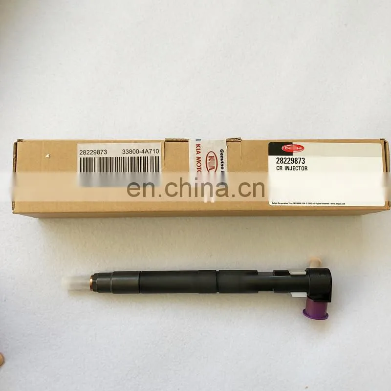 ORIGINAL AND NEW Common rail injector 28229873 for HYUNDA K I A 33800-4A710