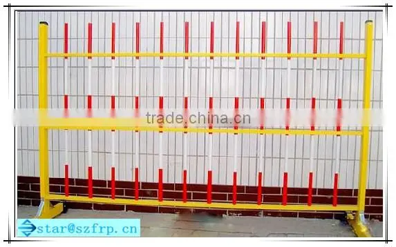 Glass fiber reinforced plastic FRP guardrail