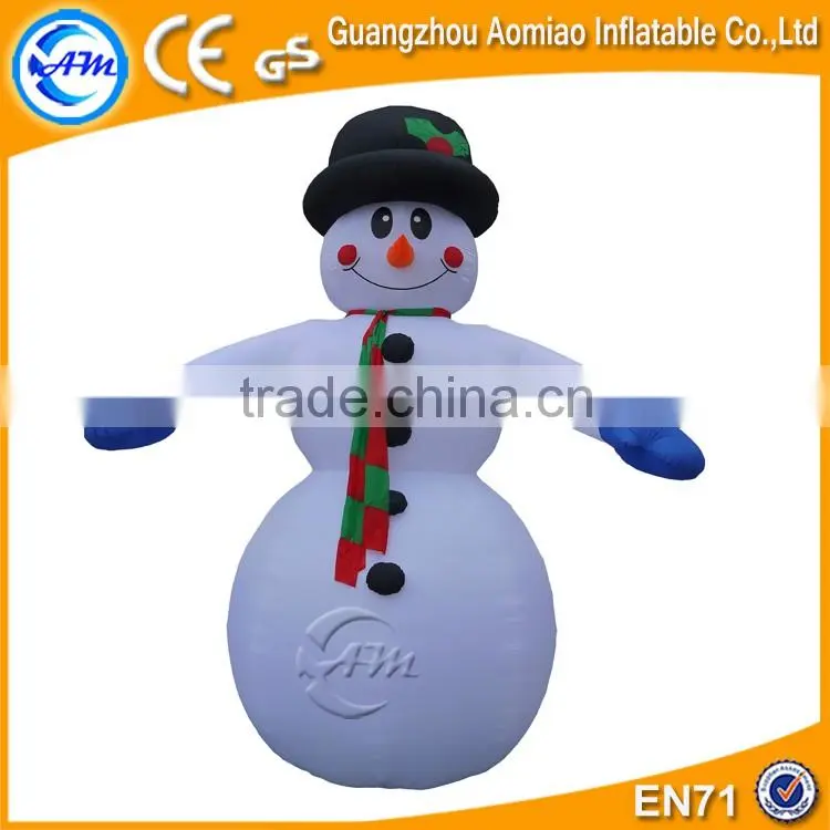 Cheap christmas inflatable sam snowman, olaf inflatable snowman