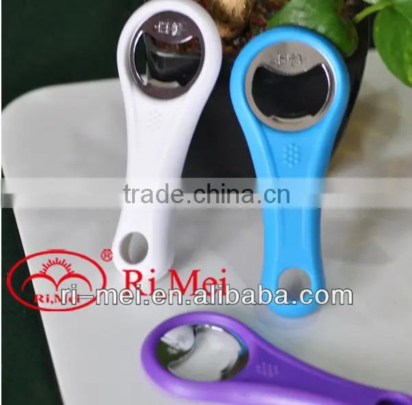 New designed beer bottle opener with plastic handle 1030