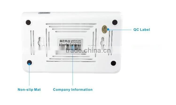 Multi Ports Burglar Alarm Mobile Phone Security For Open Merchandising