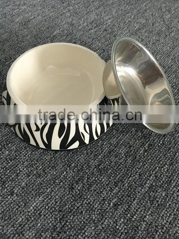 No Spill Stainless Steel Dog And Cat Food Bowl Small Pets