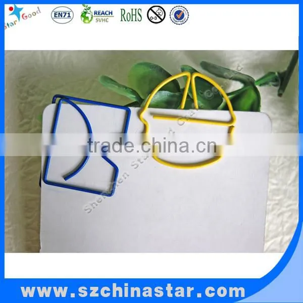 2013 cute and colorful moon paper clips