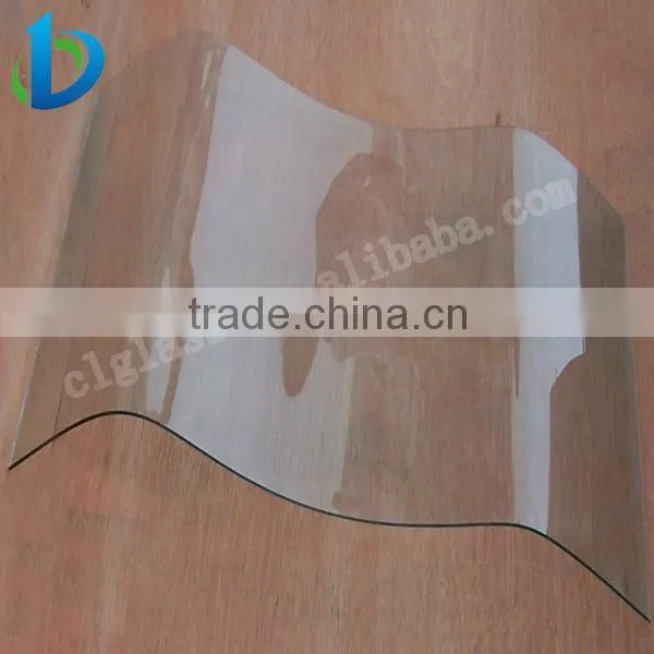 curved glass panels for furniture