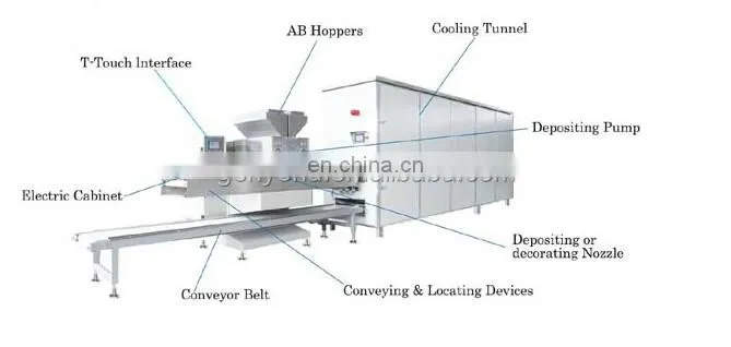 chocolate melting tank for chocolate processing line
