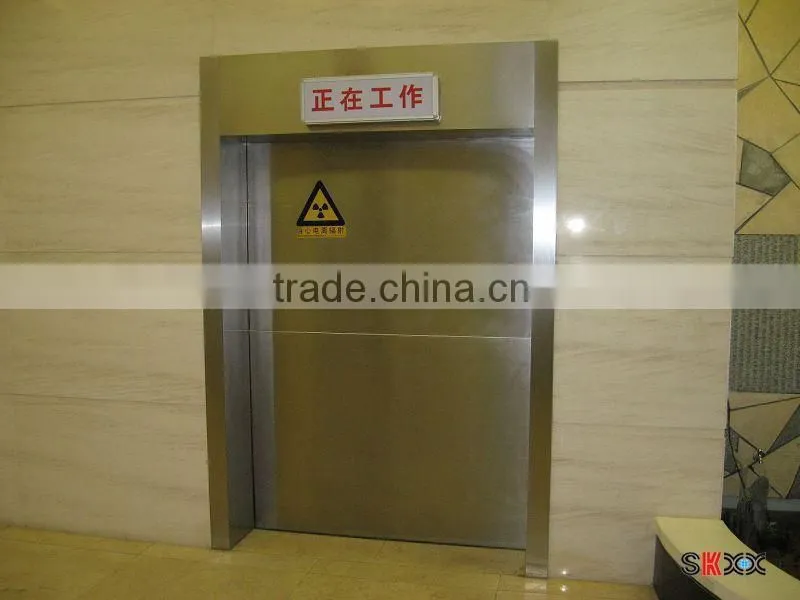 Radiation protection door