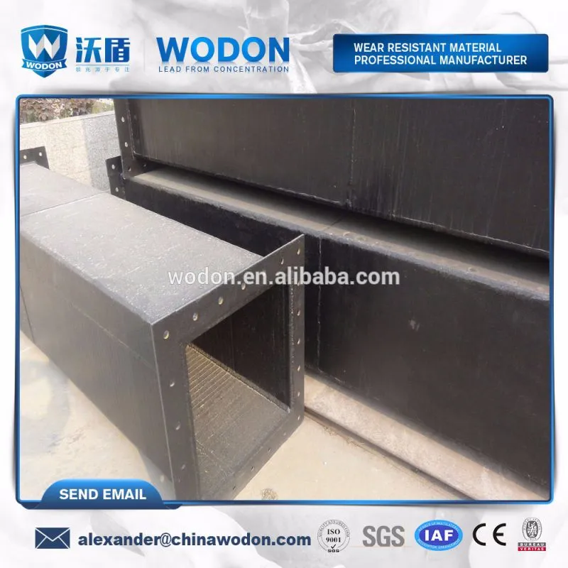 Wodon High quality surfacing welding abrasion resistant pipe and fittings