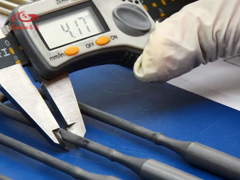 How to design the length of the thermal zone of Mosi2 heating element？