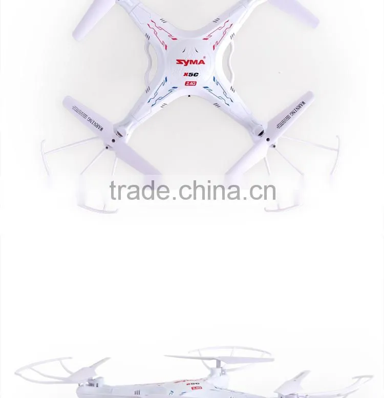 2014 Hot Selling X5C Drone Professional 2.4G 4 CH RC Flying Toys With Light&Camera