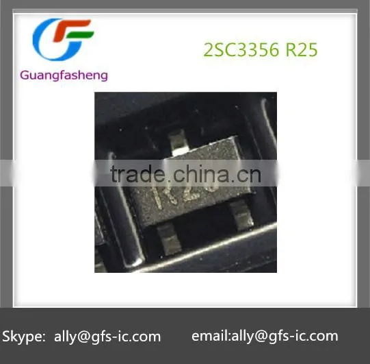 2SC3356 R25 triode 0.1A 12V High frequency low noise SOT-23