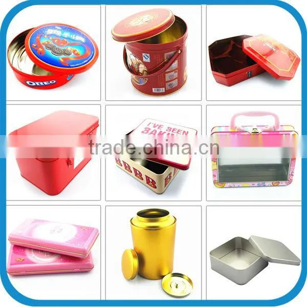 fancy christmas tin money box