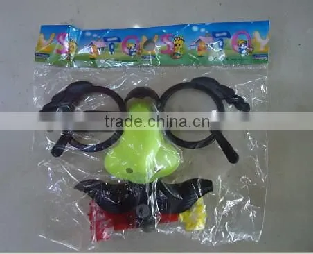 Funny halloween party plastic nose glasses