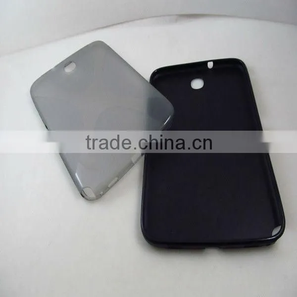 New Fashion Hot selling X shape TPU Case For Samsung Galaxy N5100 case