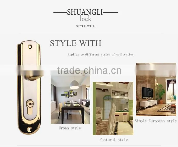 MA New design lock handle recessed