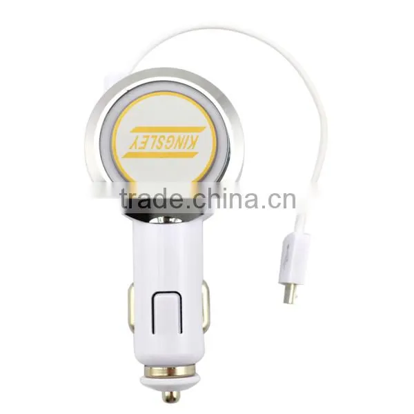 car charger with high end piano paint surface