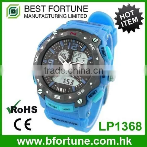LP1369 Wholesale plastic trendy sport watch men digital