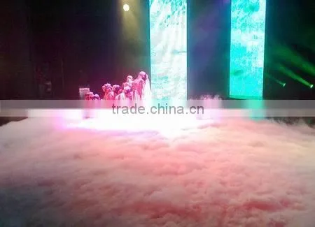 Stage wedding party 3000w dry ice machine low ground smoke machine ( 4000w / 6000w can select )