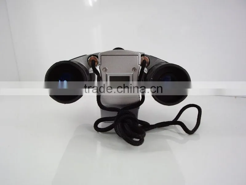 2016 factory price high quality 300k/25mm objective lens binoculars combind with digital camera for outgoing or traveling