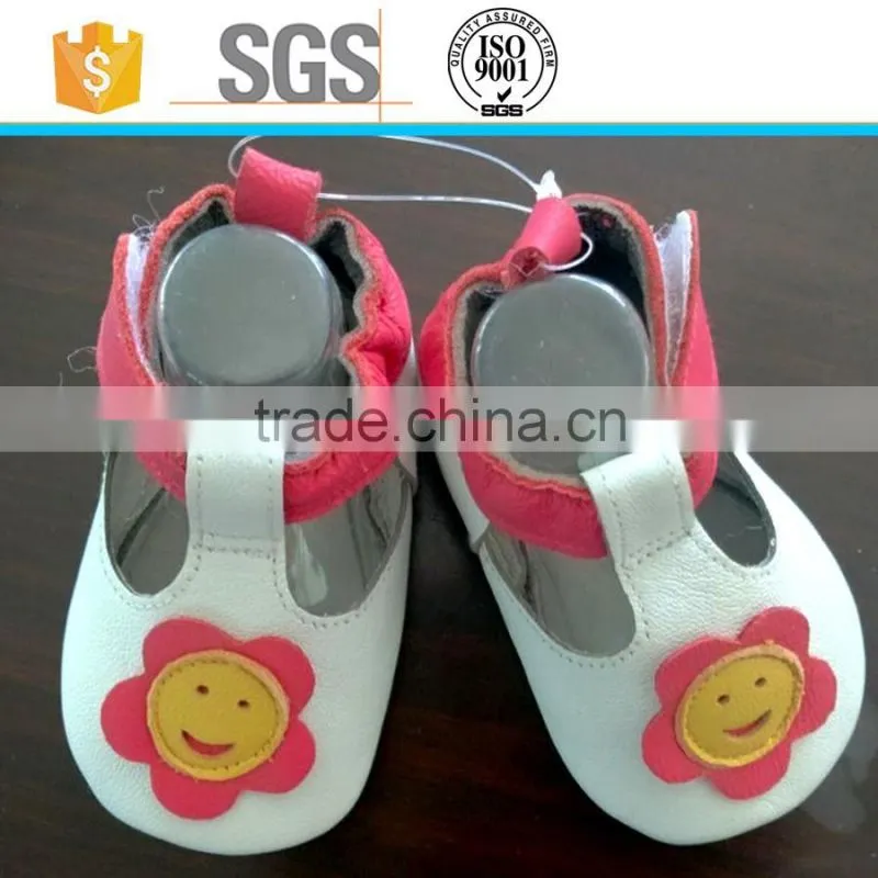2016 girl boy baby sheep leather shoes soft sole
