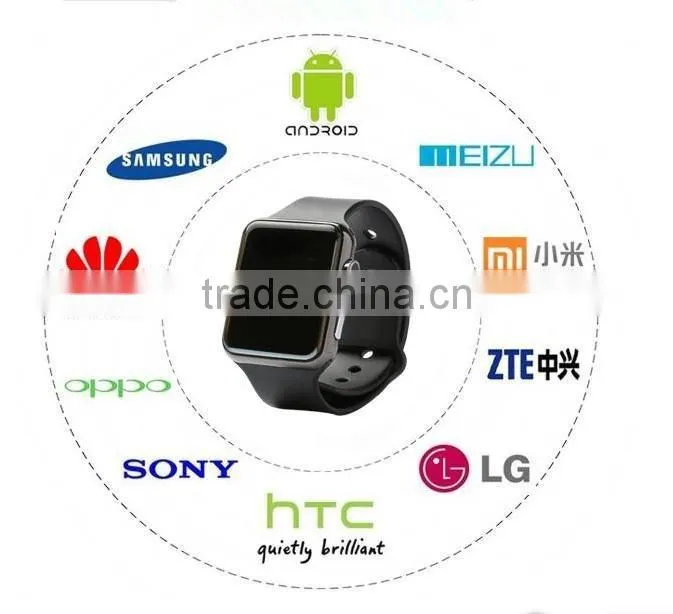 Bluetooth Smart Watch Wearable D SmartWatch MTK6260 Wrist Watch with Camera Mate Smartphones For Android Phone Lenovo Goophone S