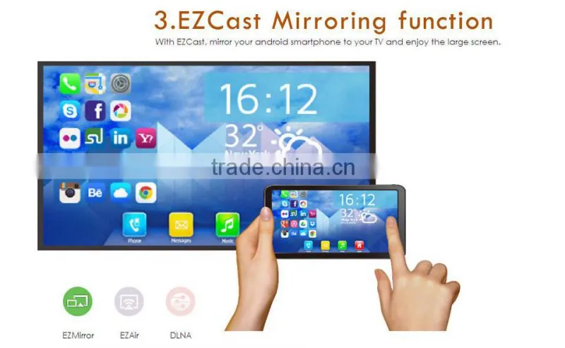 Vensmile EZcast 5G 2.4G+5G Dual band wifi much better than EZcast Pro