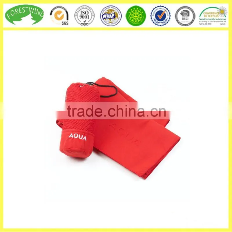 high quality and soft touch microfiber sport towel