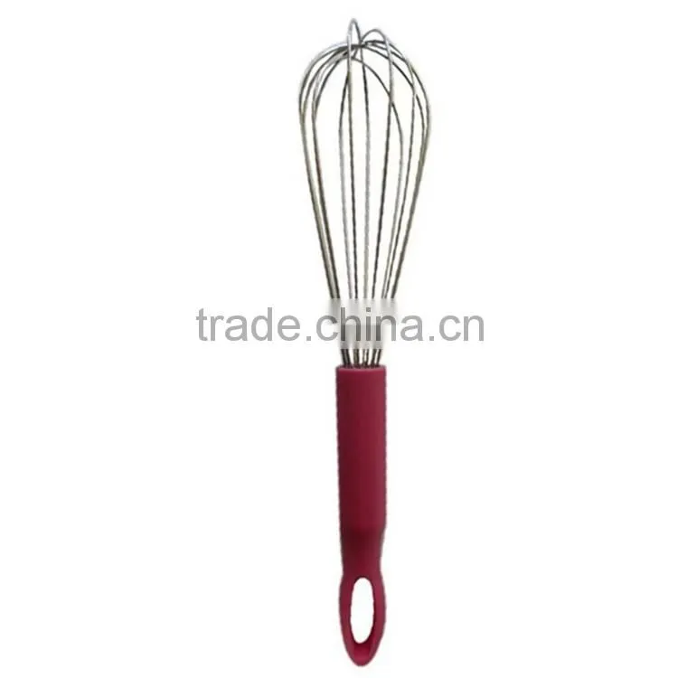 Good quality europe wooden handle whisk