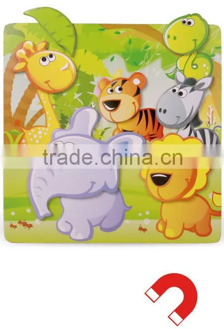education city games kids silk screen printing sea fish animal design Fishing Puzzle Manufacturers