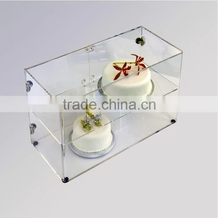 Clear Acrylic Foods Or Gifts Counter Display Cabinet