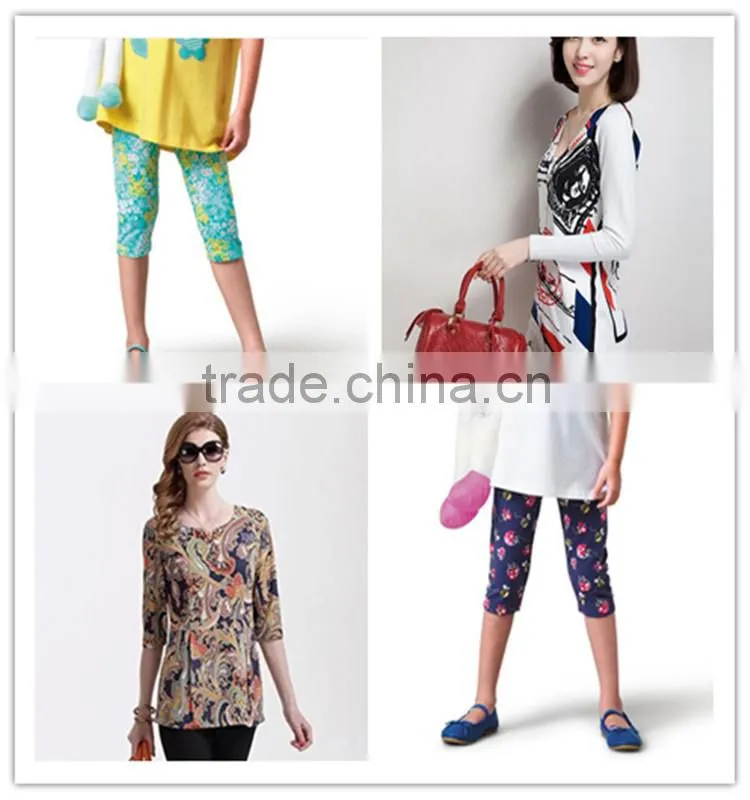 New arrival fashion design printed 95% cotton 5% spandex knitted fabric