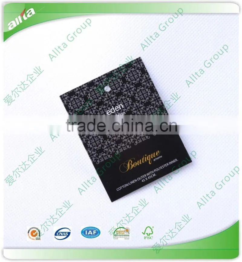 Factory price cheap customize hangtags, paper hang tag garment hang tags