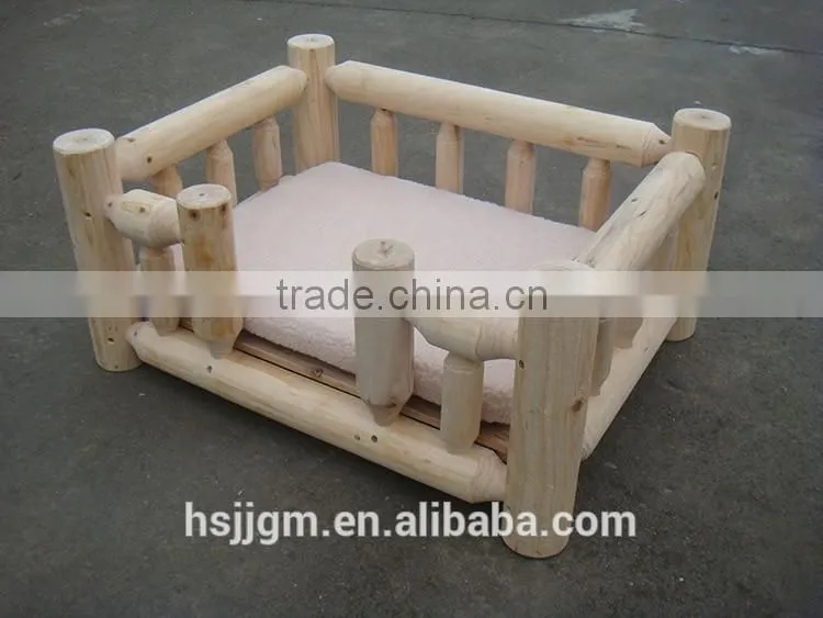 outdoor wooden pet house bed