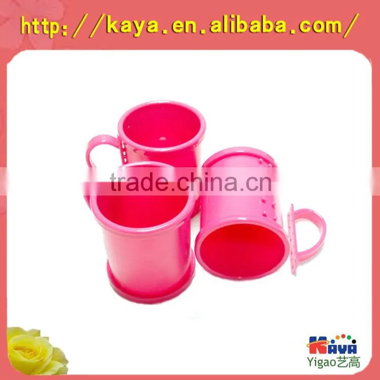 Factory OEM ABS large drinking cups with pvc grip