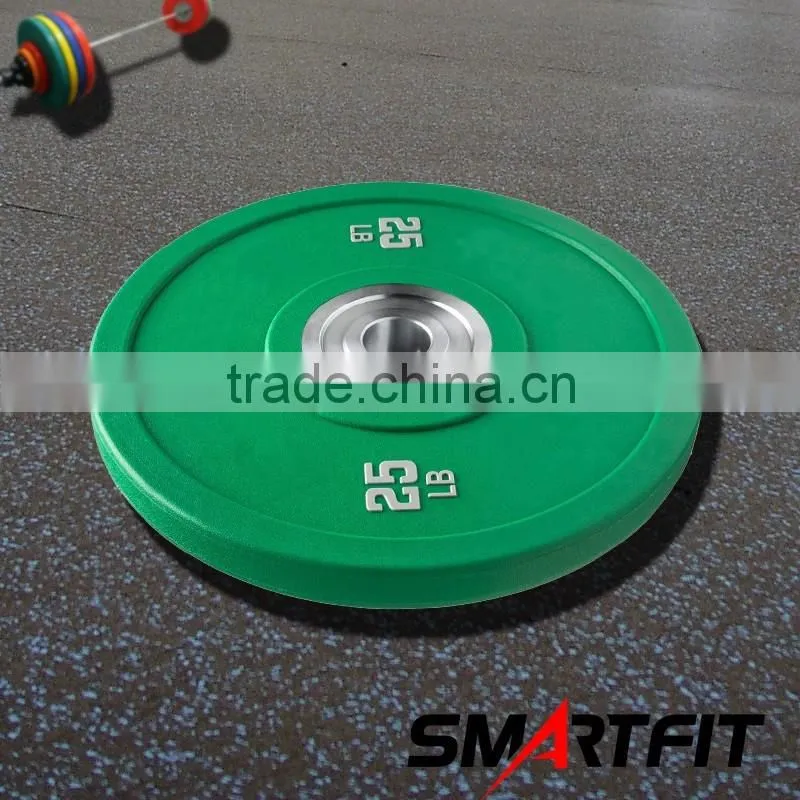 rough surface TPU/CPU weightlifting plates