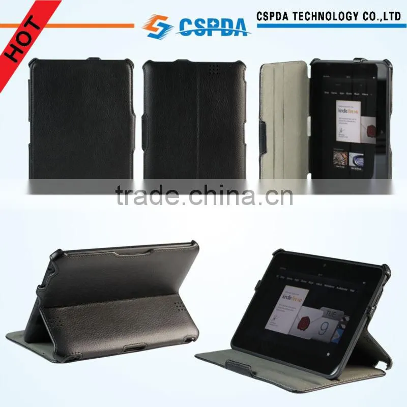 heat setting protective PU case for Kindle fire HD 2nd generation 7 inch