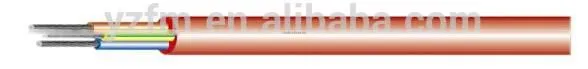 3 core SIHF silicone rubber insulation lamp cable