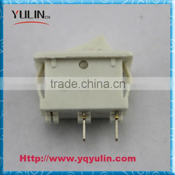 KCD5 Nylon Base White ON OFF 24V Momentary Rocker Switch