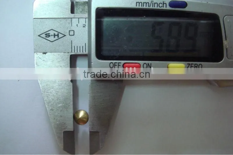 6mm metal plating rivet for bags