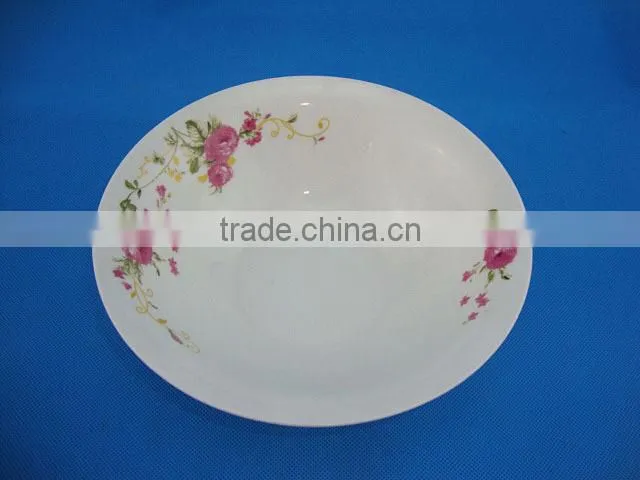 2015 new products porcelain material colorful soup bowls