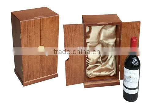 Top grade wooden gift boxes for wine bottles